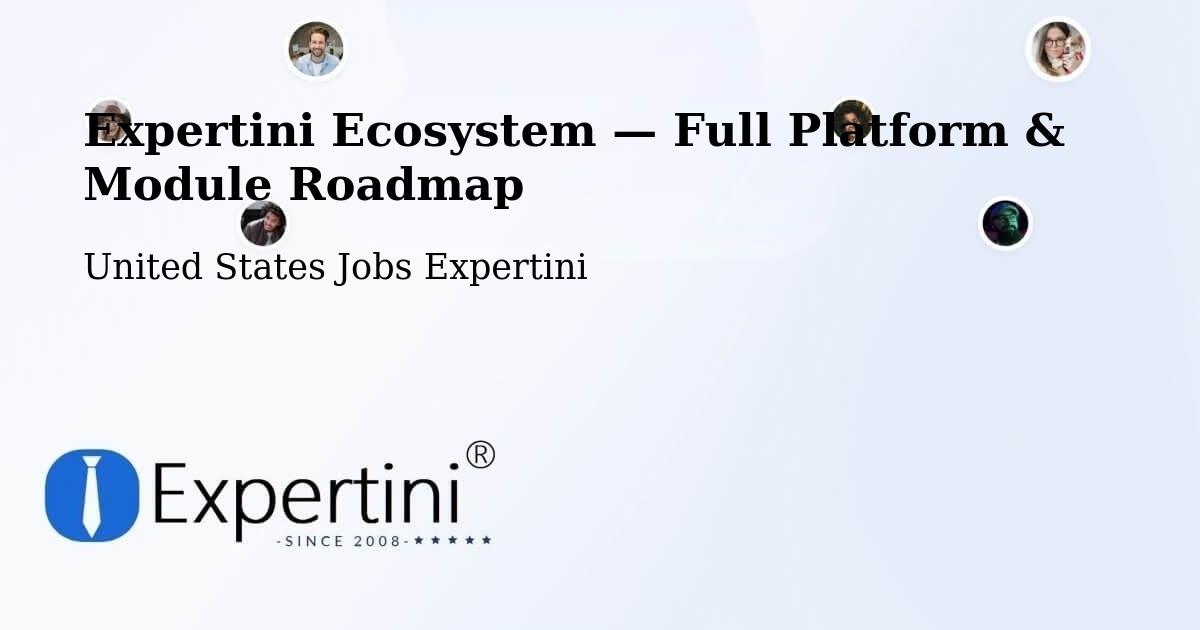 Expertini Ecosystem — Full Platform & Module Roadmap – North Highlands
